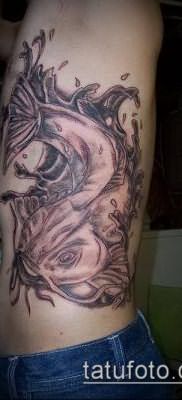 фото тату сом (catfish tattoo) (значение) – пример рисунка – 032 tatufoto.com