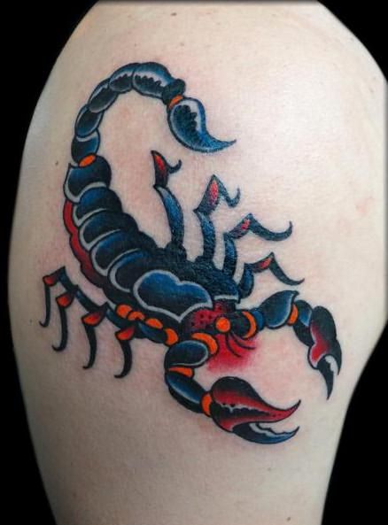 татуировка скорпион значение