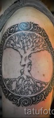 Тату дерево жизни фото для статьи про значение татуировки 26