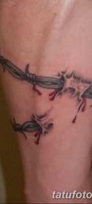 фото тату колючая проволока от 26.07.2017 №009 – Tattoo barbed wire_tatufoto.com