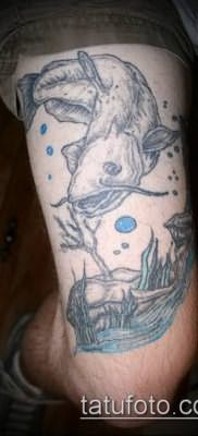 фото тату сом (catfish tattoo) (значение) – пример рисунка – 016 tatufoto.com