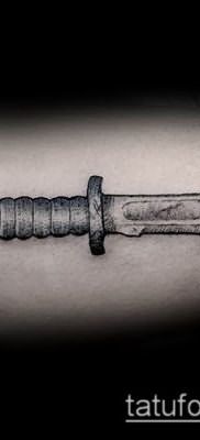 Фото тату клинок оружие – пример рисунка – 27052017 – пример – 031 Tattoo blade weapo