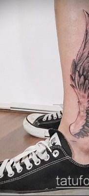 Фото тату крылья Гермеса – 06072017 – пример – 060 Tattoo wings of Hermes